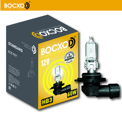 ЛАМПА НАКАЛИВАН.HB3 12V 60W P20D